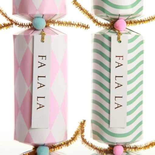 Pastel Pattern Christmas Bon Bons Cheap
