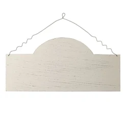 Personalised Arched Country Christmas Wood Plaque Cheap