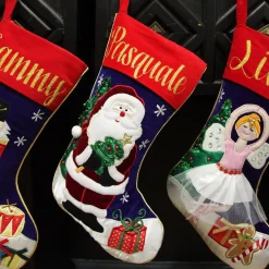Personalised Ballerina Christmas Stocking Shop