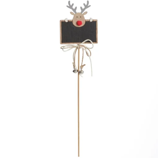 Personalised Blackboard Stake with Peeping Deer Cheap