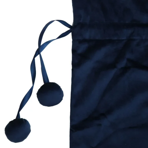 Personalised Blue Velvet Santa Sack Fashion