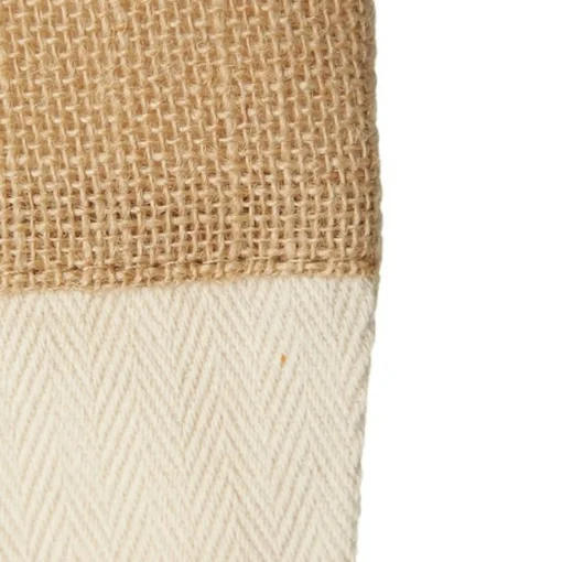 Personalised Burlap Starfish Christmas Stocking Clearance