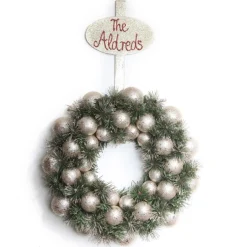 Personalised Champagne Wreath Hanger Store