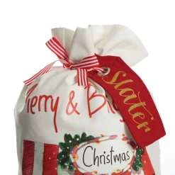 Personalised Christmas Candy Shop Santa Sack Sale