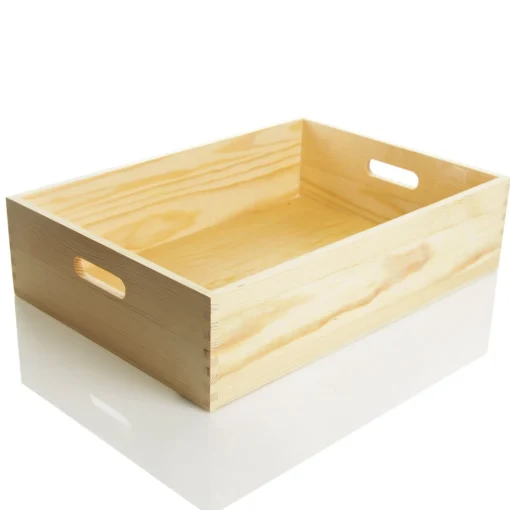 Personalised Christmas Eve Wooden Crate Sale