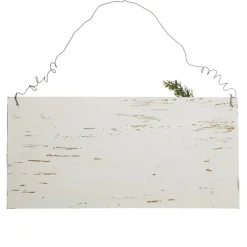 Personalised Country Christmas Wood Plaque with White Berry Fashion