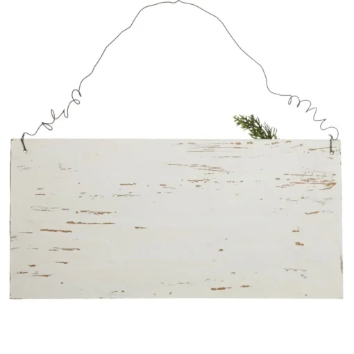 Personalised Country Christmas Wood Plaque with White Berry Fashion