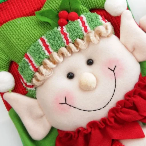 Personalised 3D Elf Christmas Stocking Online