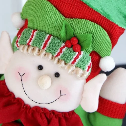 Personalised 3D Elf Christmas Stocking Online