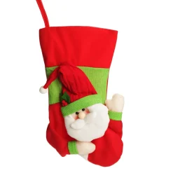 Personalised 3D Santa Christmas Stocking Cheap