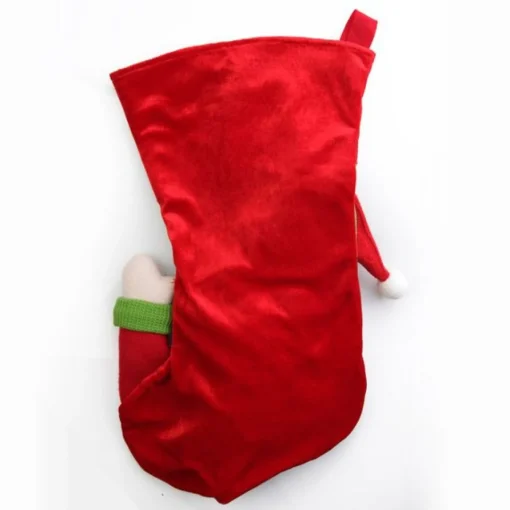 Personalised 3D Santa Christmas Stocking Cheap