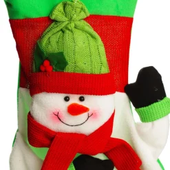 Personalised 3D Snowman Christmas Stocking Clearance