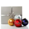 Personalised Deluxe Glass Family Pack with Gift Box Flash Sale