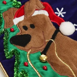 Personalised Dog Christmas Stocking Best