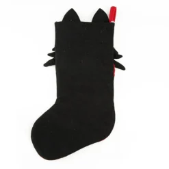 Personalised Fun Black Cat Christmas Stocking Store