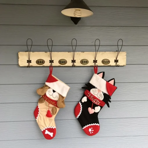 Personalised Fun Dog Christmas Stocking Fashion