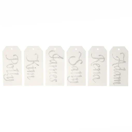 Personalised Gift Tags Square Cut - Set of 6 Best Sale