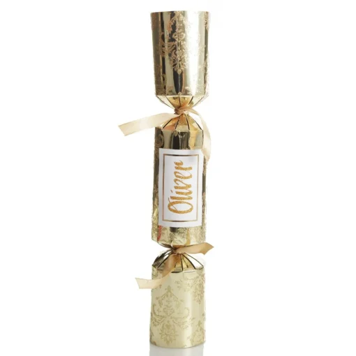 Personalised Gold Damask Pattern Bon Bon - Single Store