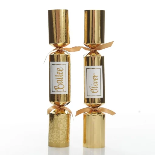 Personalised Gold Plain Bon Bon - Single Best