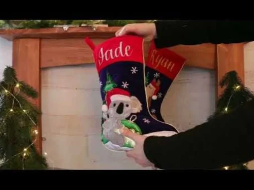 Personalised Koala Christmas Stocking Outlet