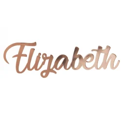 Personalised Laser Cut Names Fashion