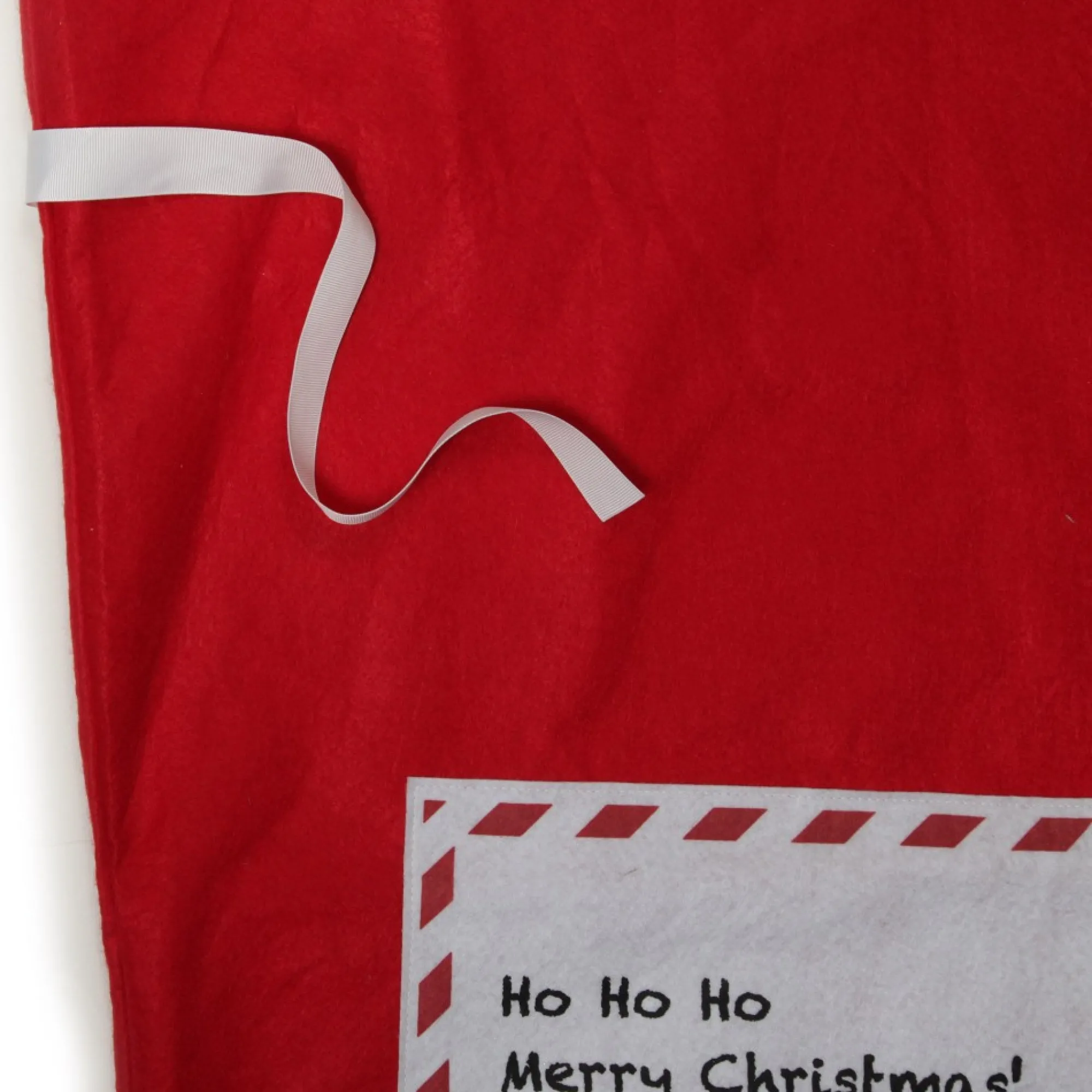 Personalised Letter from Santa Red Felt Jumbo Sack Store