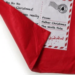 Personalised Letter from Santa Red Felt Jumbo Sack Store