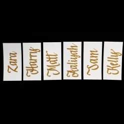 Personalised Name Place Cards - Set of 6 Cheap