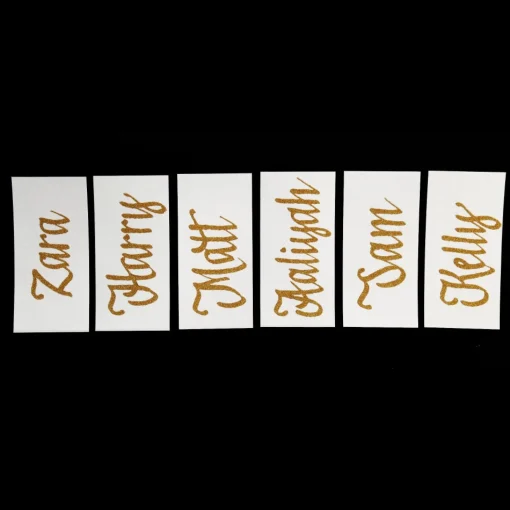 Personalised Name Place Cards - Set of 6 Cheap