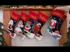 Personalised Nutcracker Christmas Stocking Online