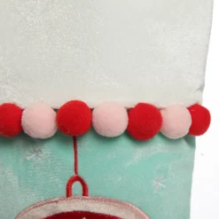 Personalised Peppermint Bauble Christmas Stocking Store