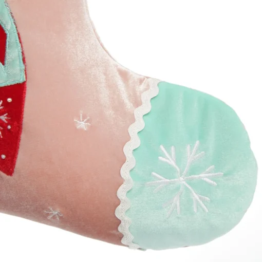 Personalised Peppermint Finial Christmas Stocking Fashion