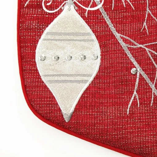 Personalised Red Bauble Christmas Stocking Outlet