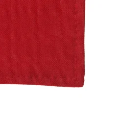 Personalised Red Linen Santa Sack Tag Discount