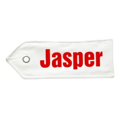 Personalised Red Merry Christmas Santa Sack with Candy Cane Stripe Trim New