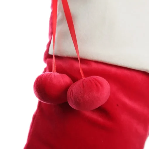 Personalised Red Velvet Christmas Stocking Outlet