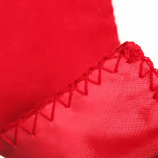 Personalised Red Velvet Santa Sack Tag Clearance