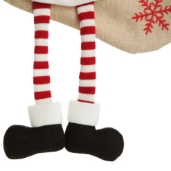 Personalised Reindeer Christmas Stocking with Dangly Legs Cheap