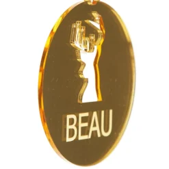 Personalised Reindeer Cutout Christmas Decoration New