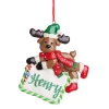 Personalised Reindeer with Plaque Decoration Clearance