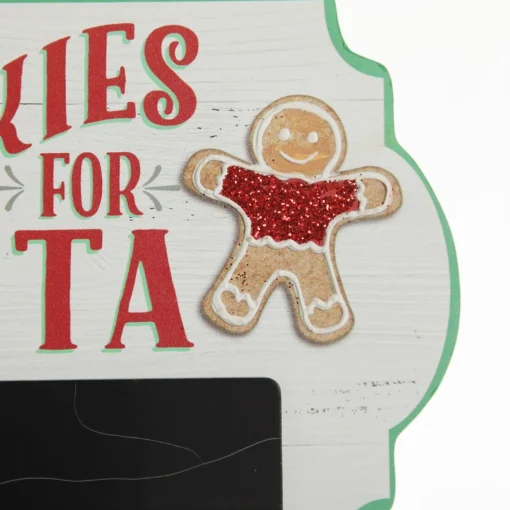 Personalised Retro Cookies for Santa Table Plaque Outlet