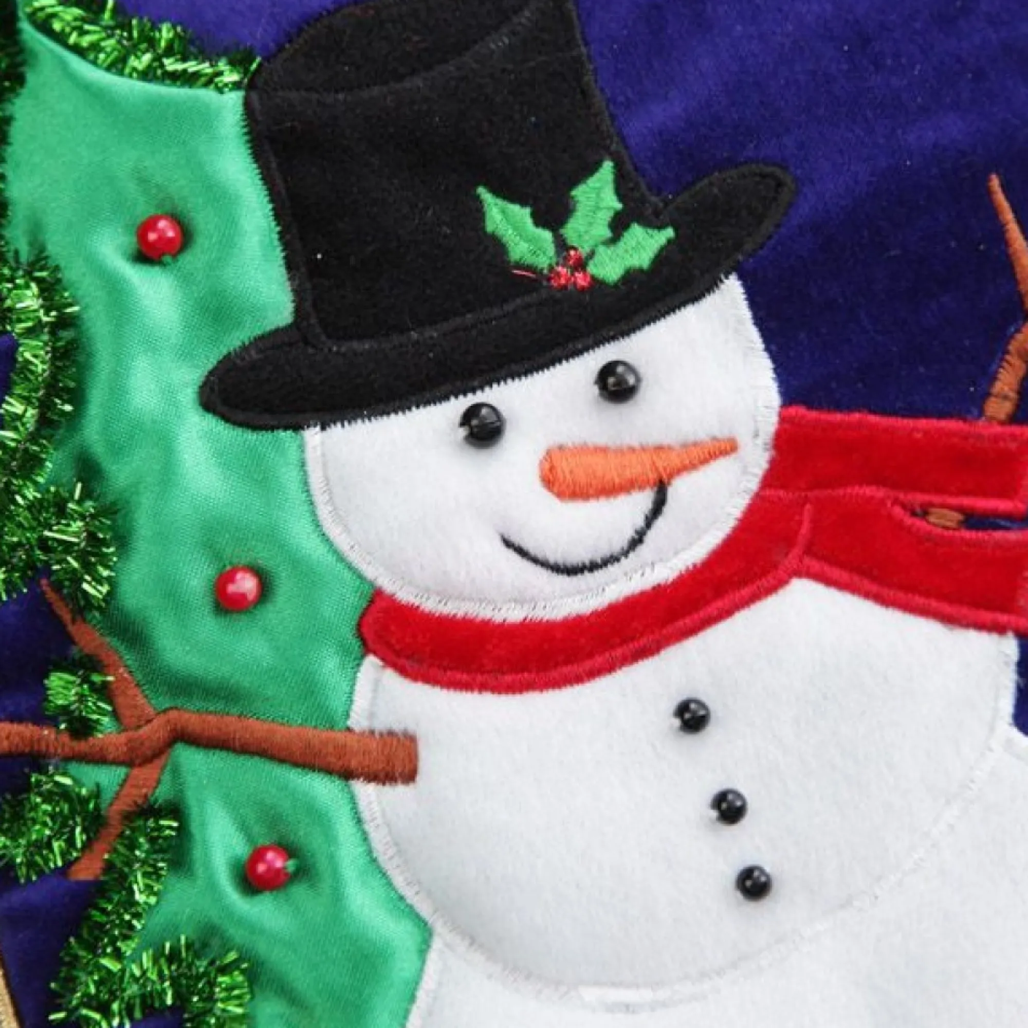 Personalised Snowman Christmas Stocking Best
