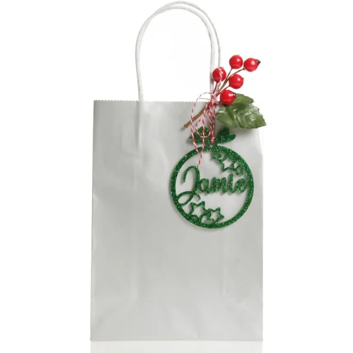 Personalised Stars Laser Cut Christmas Decoration Clearance