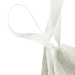 Personalised White Fur Christmas Stocking with Pom Poms Online