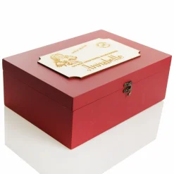 Personalised Wooden Christmas Eve Box with Express Delivery Plaque Store