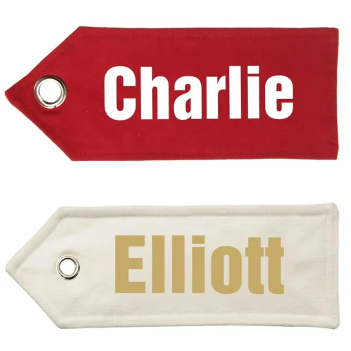 Personalised 'Yay Santas Been' Santa Sack Outlet