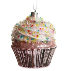Pink Cupcake Hanging Christmas Decoration Store