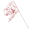 Pink Glitter Curly Ribbon Christmas Pick Sale