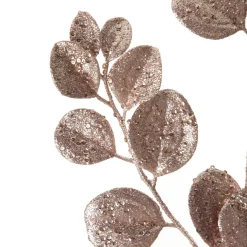 Pink Glitter Round Leaf Spray Flash Sale