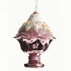 Pink Ice Cream Sundae Hanging Christmas Decoration Best Sale